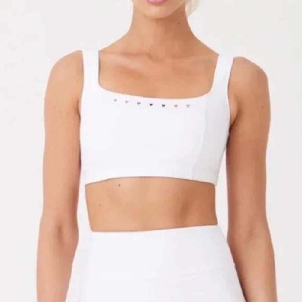 NEW GIGI C Emily Bra White Womens‎ Large